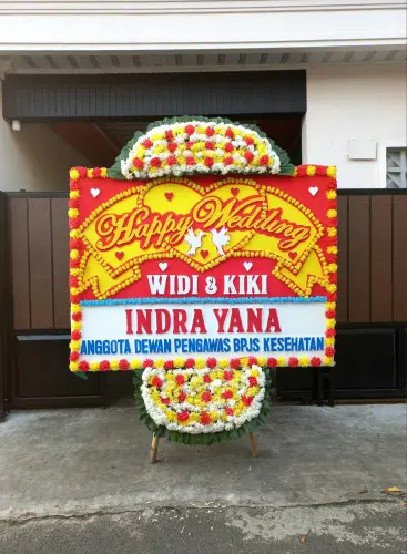 Papan Bunga Pernikahan boyolali